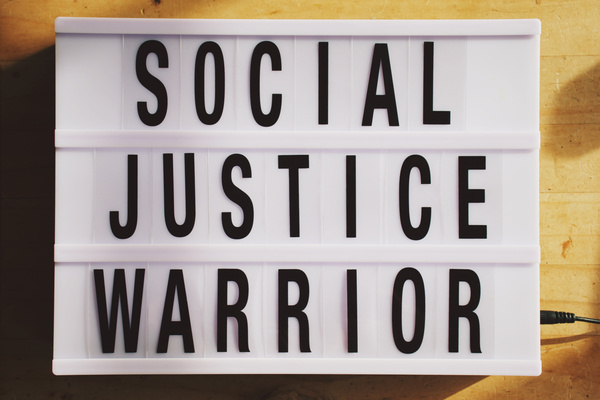 Social Justice Warrior in Light Box Trend