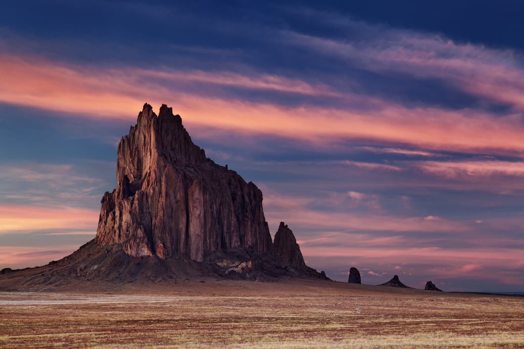 Shiprock in New Mexico